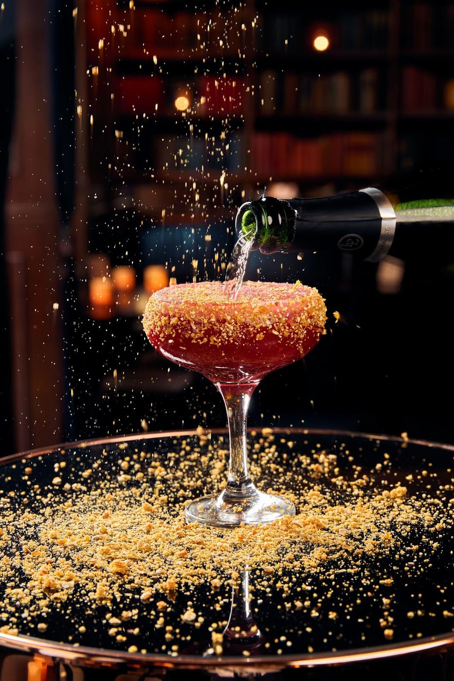 Classic cocktails at Bar and Books Prague