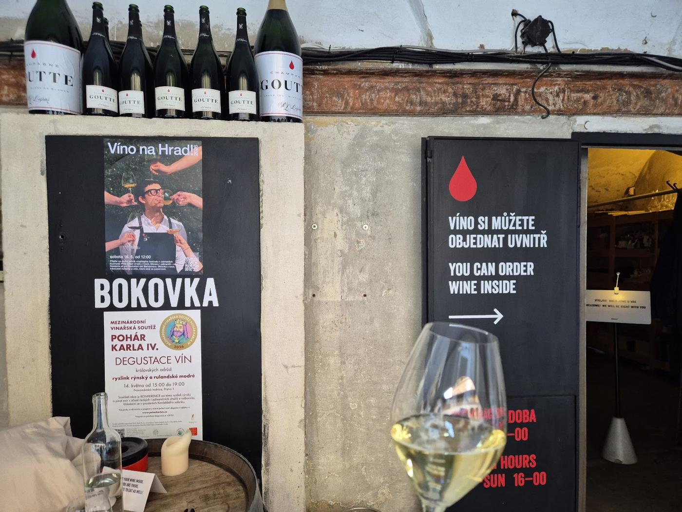Bokovka, Prague