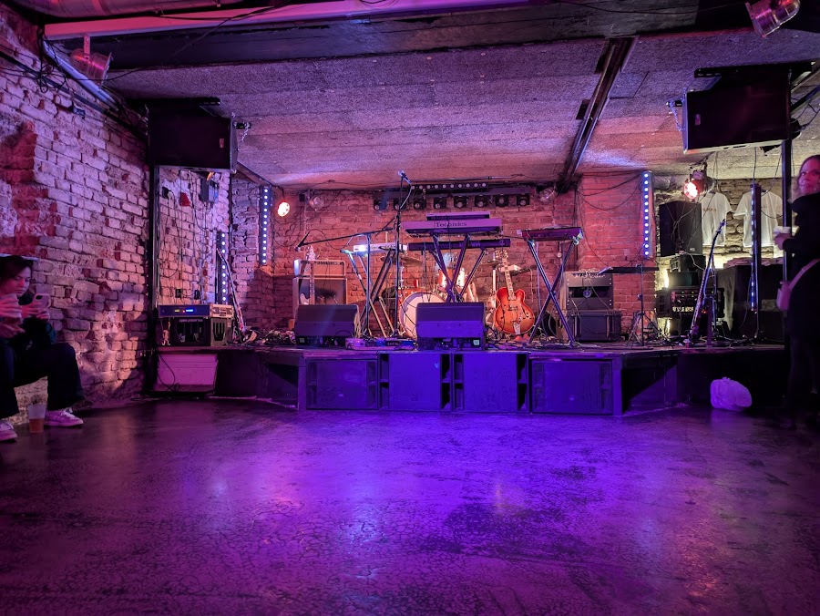 Basement gig at a Prague alternative club