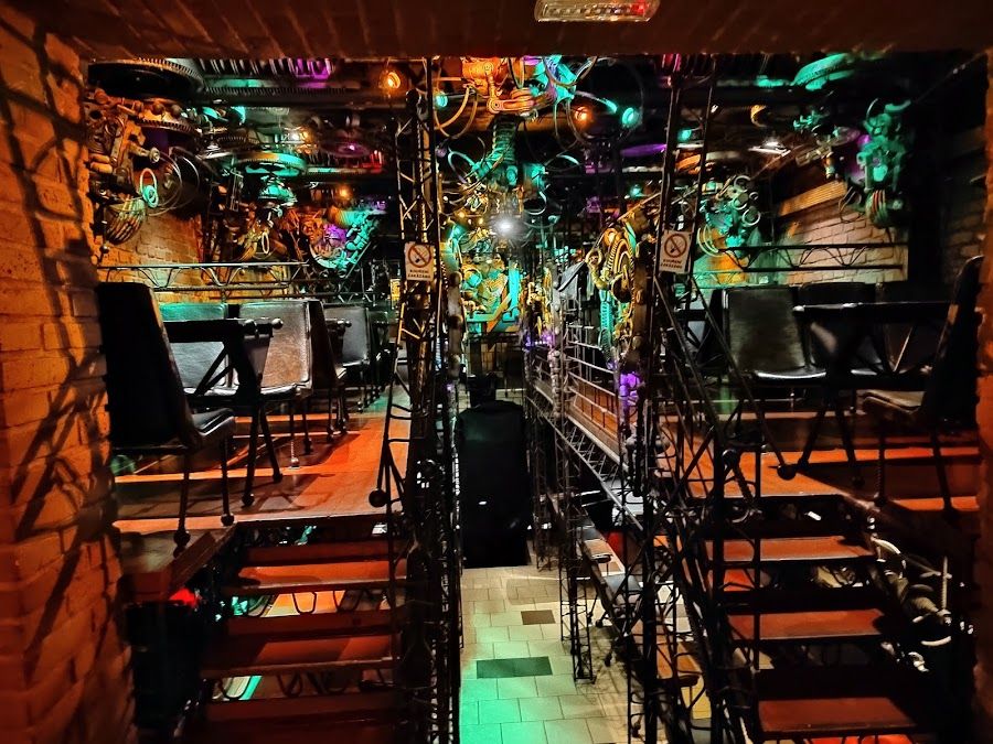 Cross Club Prague interior