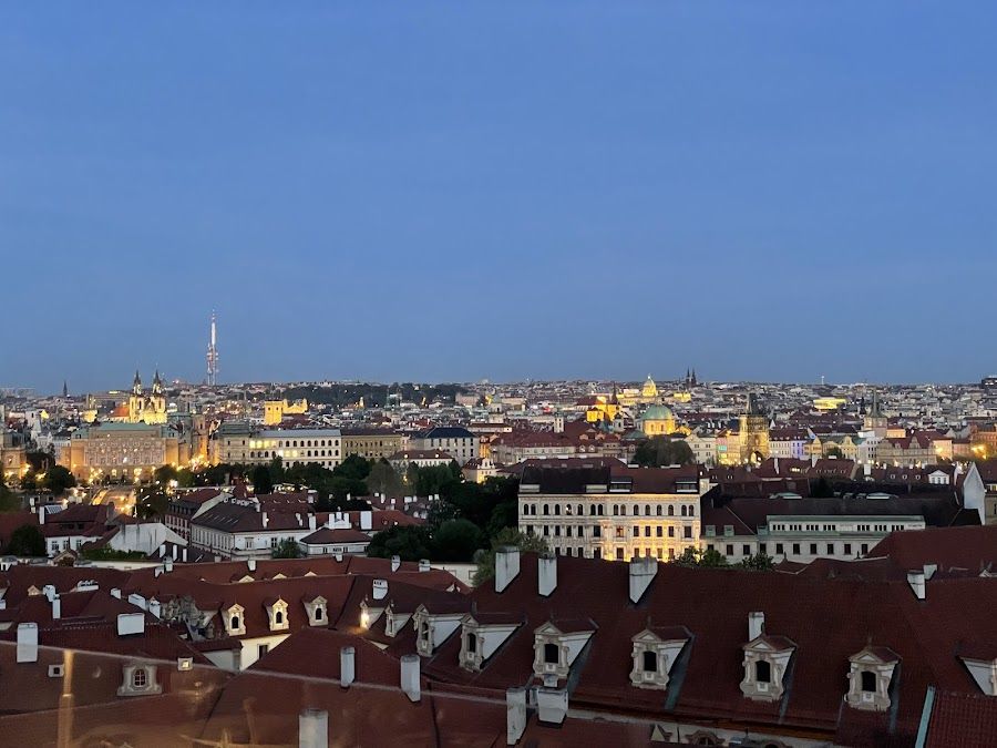 U Zlate Studne Rooftop Mala Strana atmosphere
