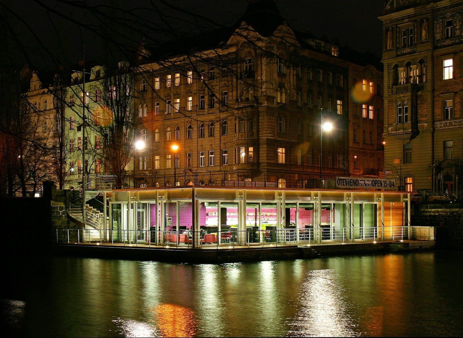 Jazz Dock Prague bar interior