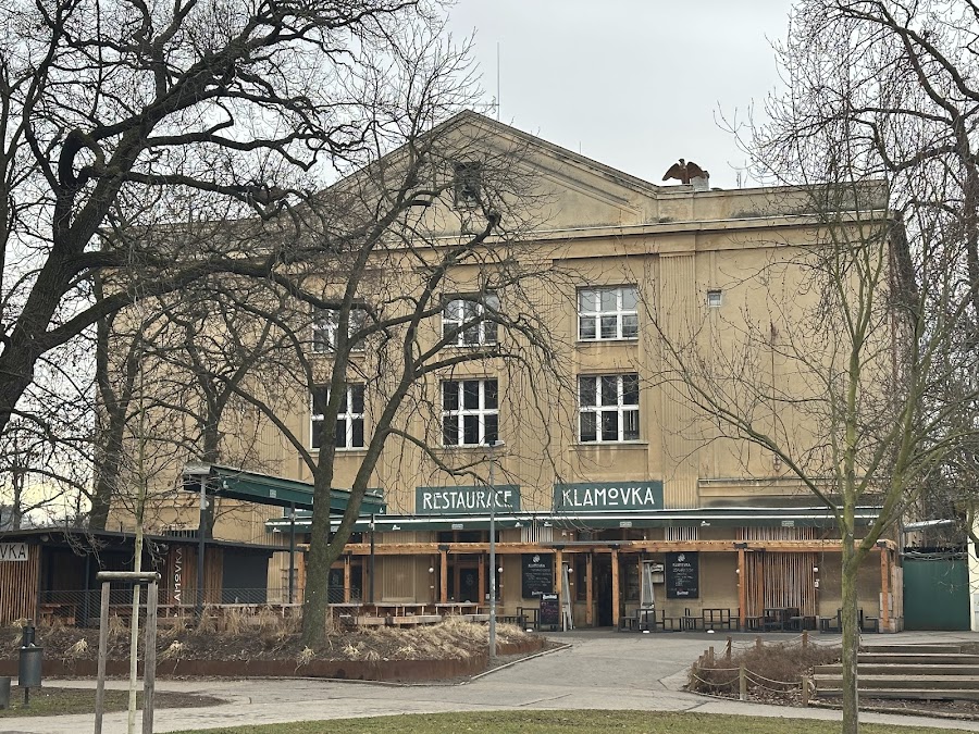 Klamovka Beer Garden, Prague