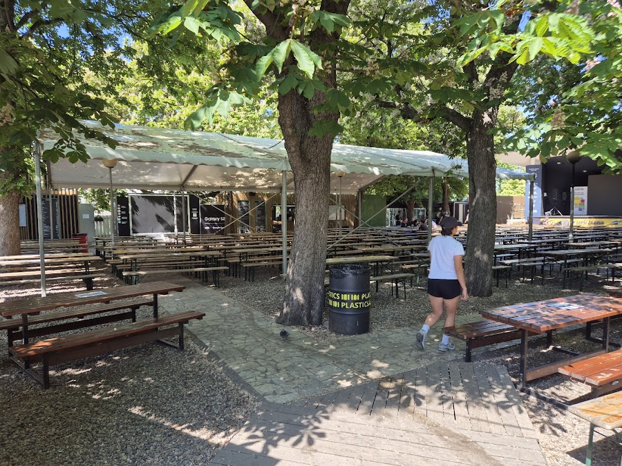Riegrovy Sady Beer Garden, Prague