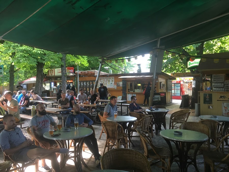 Riegrovy Sady Beer Garden, Prague