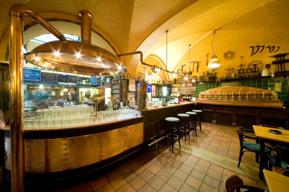 U Vejvodů beer hall on Jilská, Old Town Prague