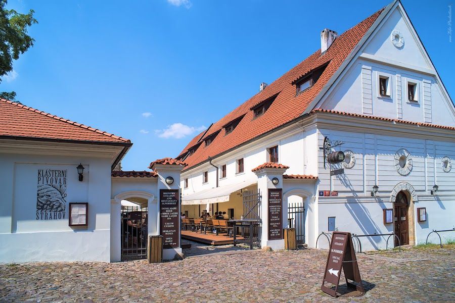 Strahov Monastery Brewery Mala Strana atmosphere