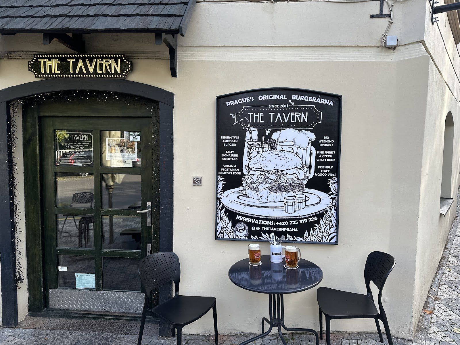 The Tavern Prague bar interior
