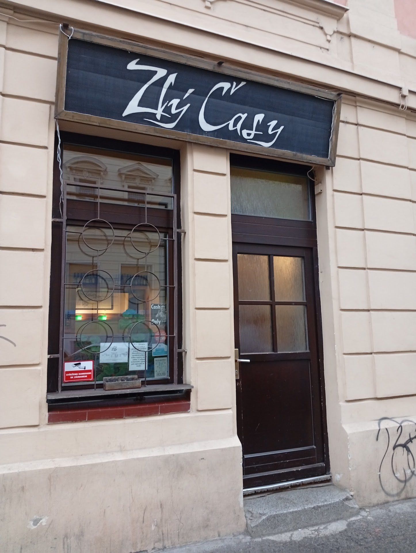Zly Casy Prague bar interior