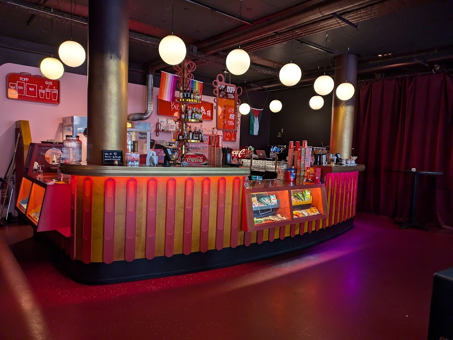 Bíó Paradís Reykjavík bar detail