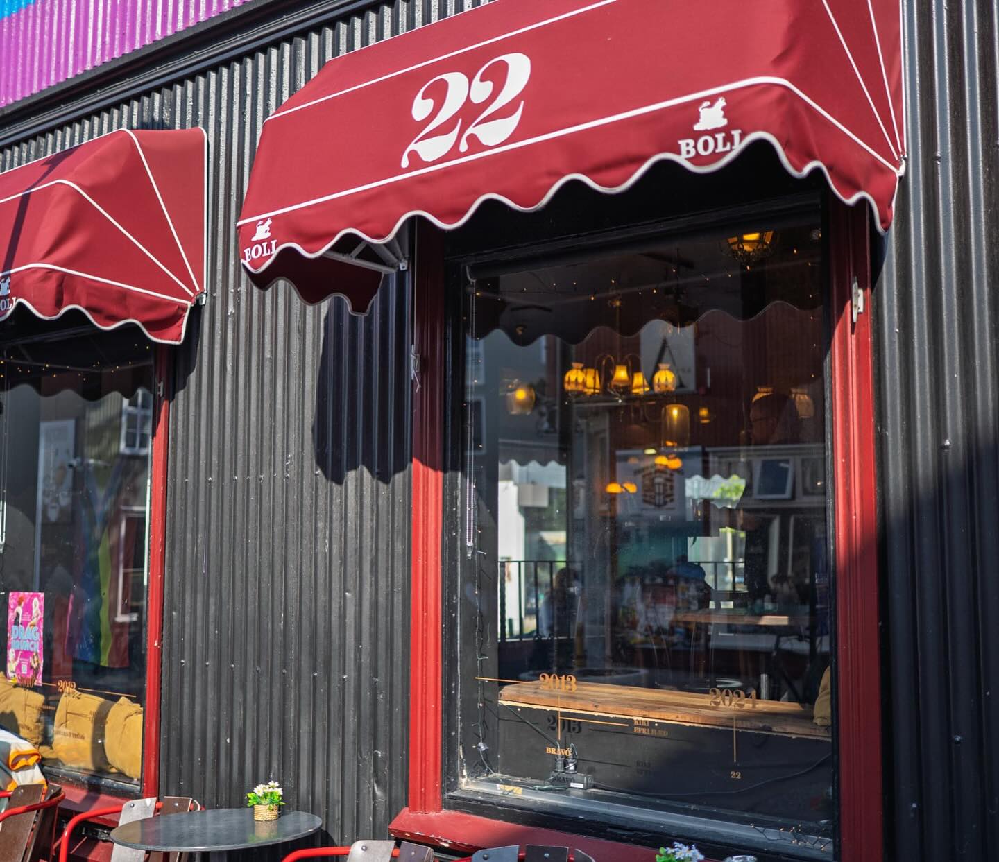 Bravó bar on Laugavegur in central Reykjavik