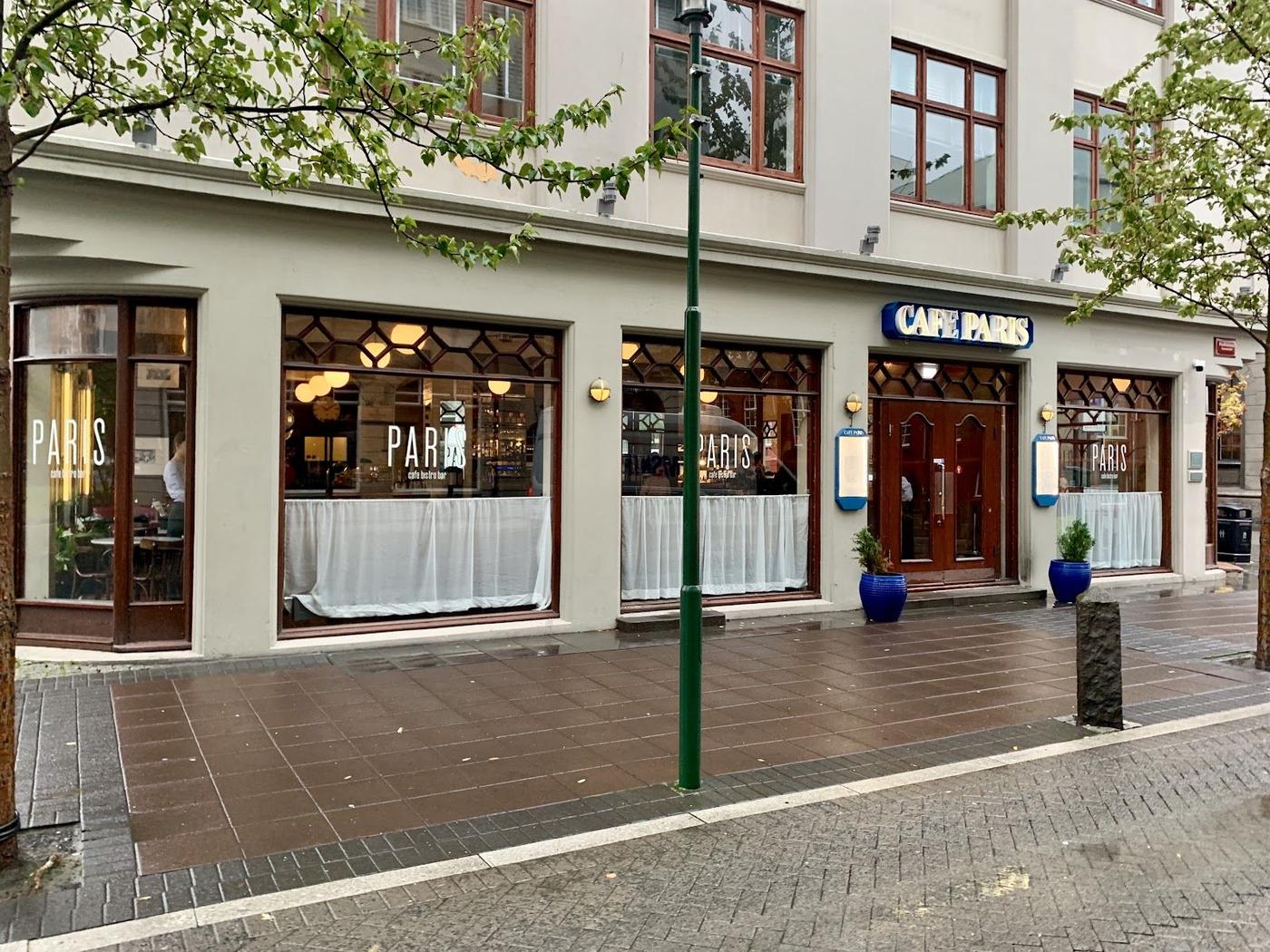 Café Paris, Reykjavik