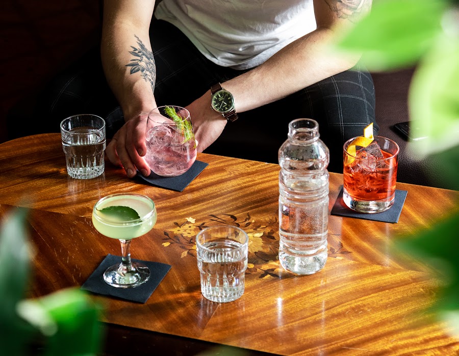Tiki-touched cocktails at Jungle Cocktail Bar Reykjavik