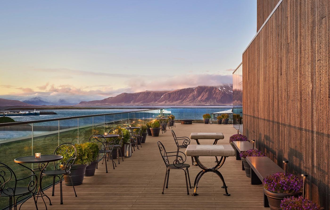 Rooftop at the Hotel, Reykjavik