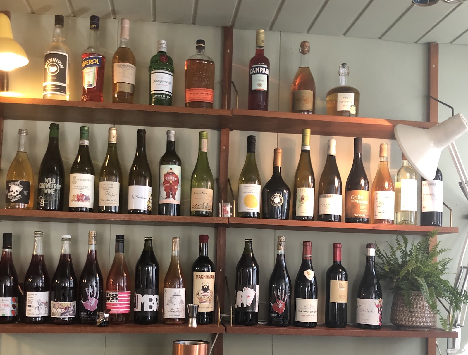 Vinstukan Tiu Sopar wine bar on Laugavegur in central Reykjavik
