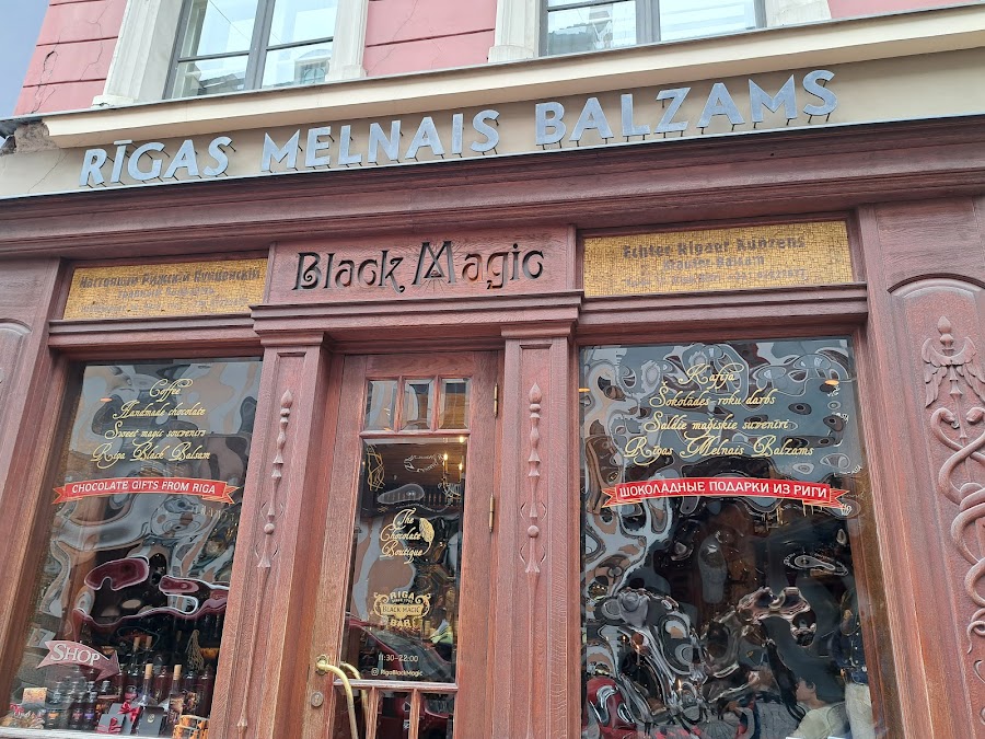 Riga Black Magic Bar cellar room