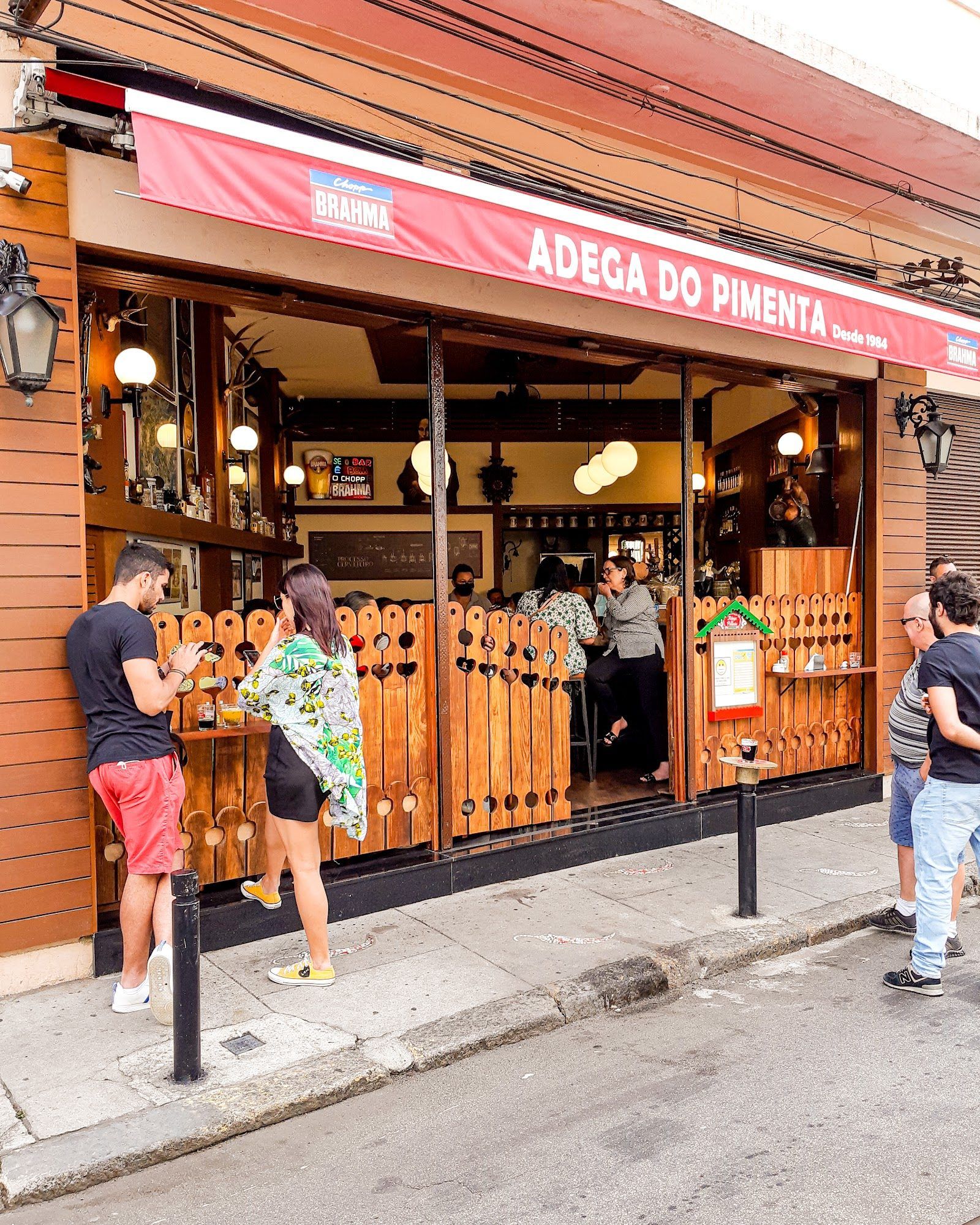 Adega do Pimenta Rio de Janeiro bar interior