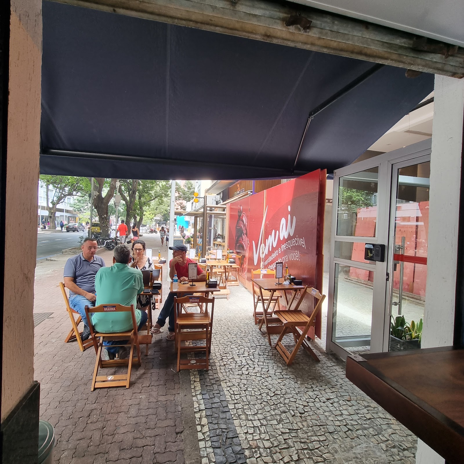 Football on the screens and draft beer at Bar Popeye, Ipanema, Rio de Janeiro