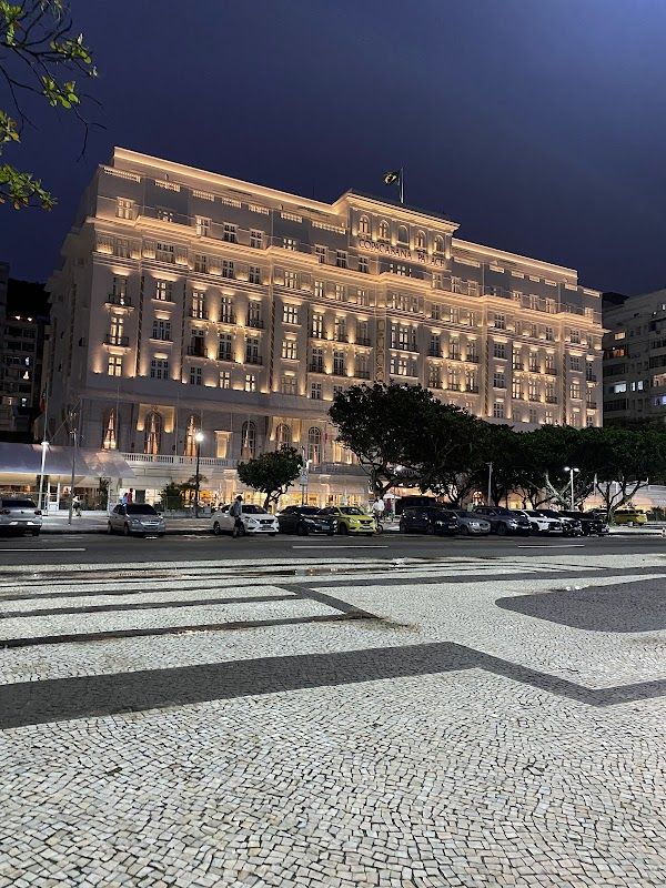 Pergula Bar at Copacabana Palace Rio de Janeiro