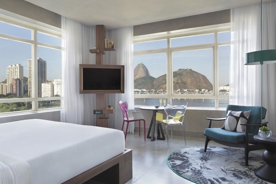 The Roof at Yoo2 Hotel Rio de Janeiro interior