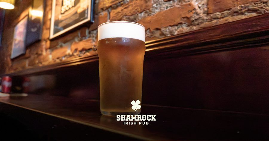 The Shamrock Irish Pub bar service