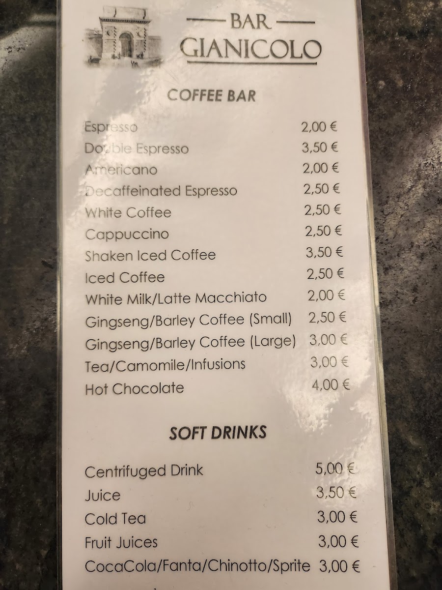 Bar Gianicolo, Rome
