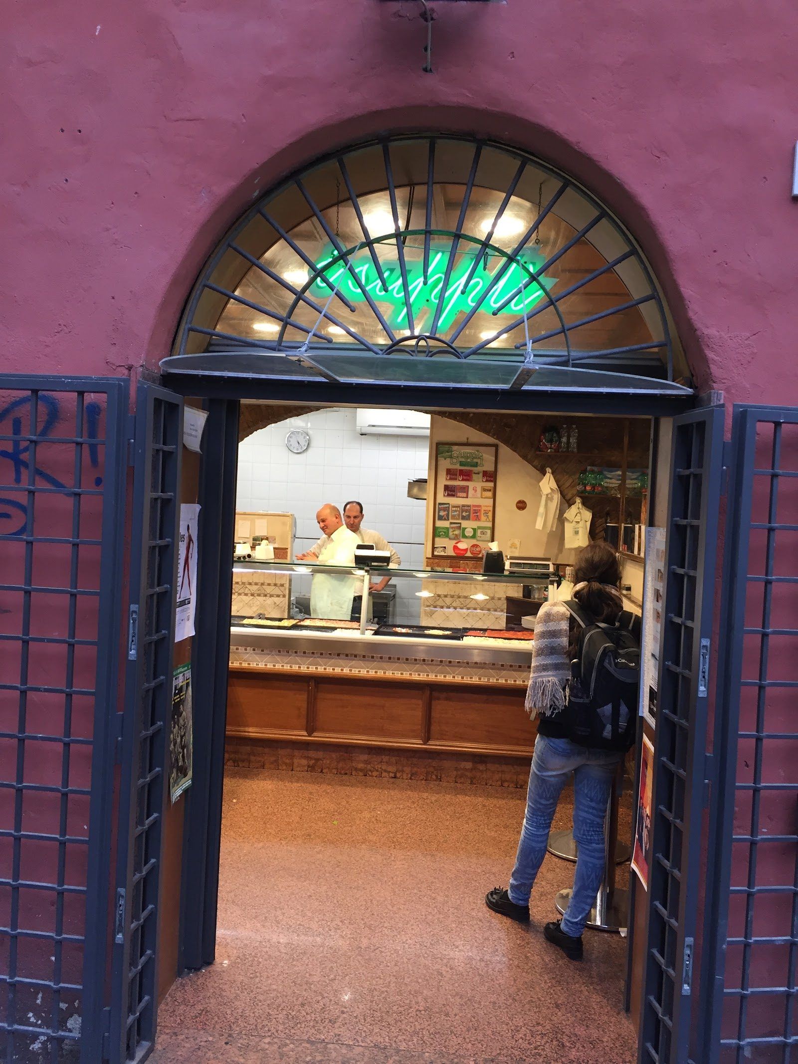 Baylon Cafe Rome bar interior