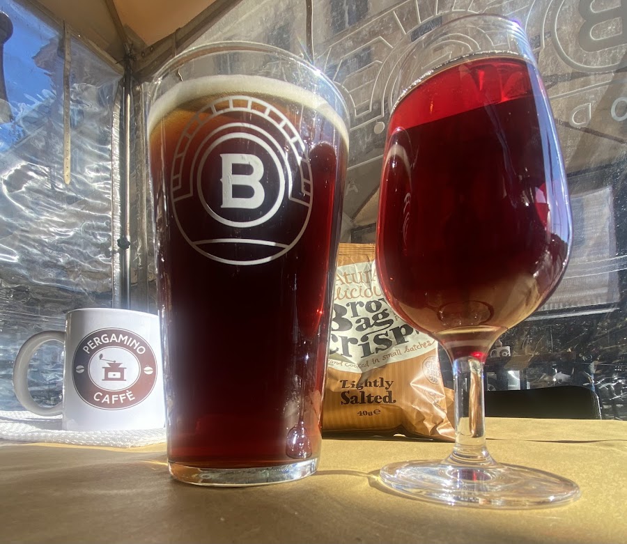 Be.Re. craft beer bar taps near the Vatican, Prati Rome detail