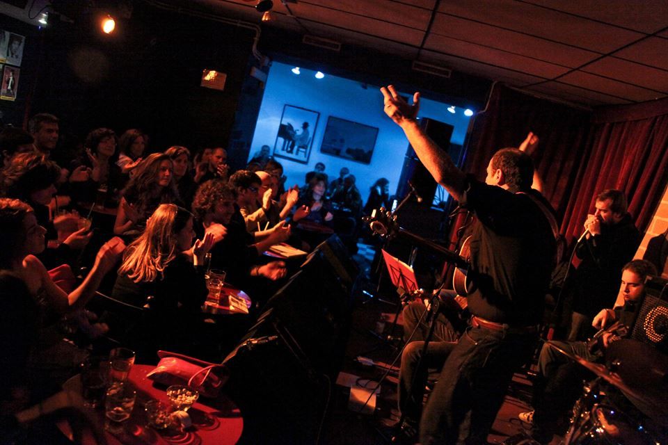 Big Mama Blues Club Rome bar interior