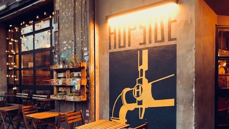 Hopside Rome bar interior