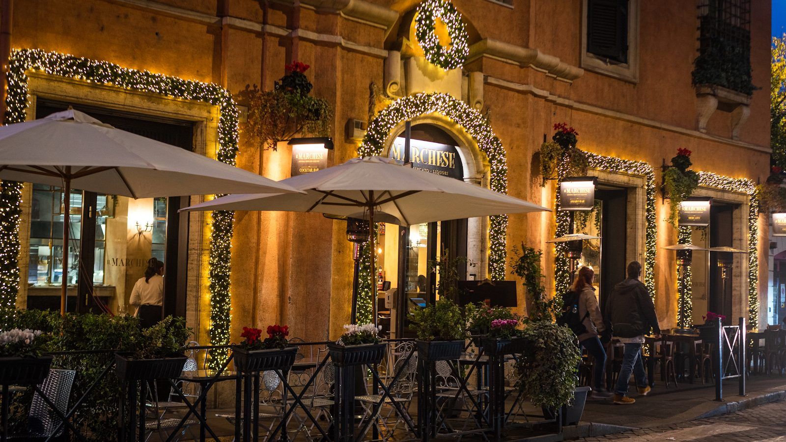 Il Marchese Rome bar interior