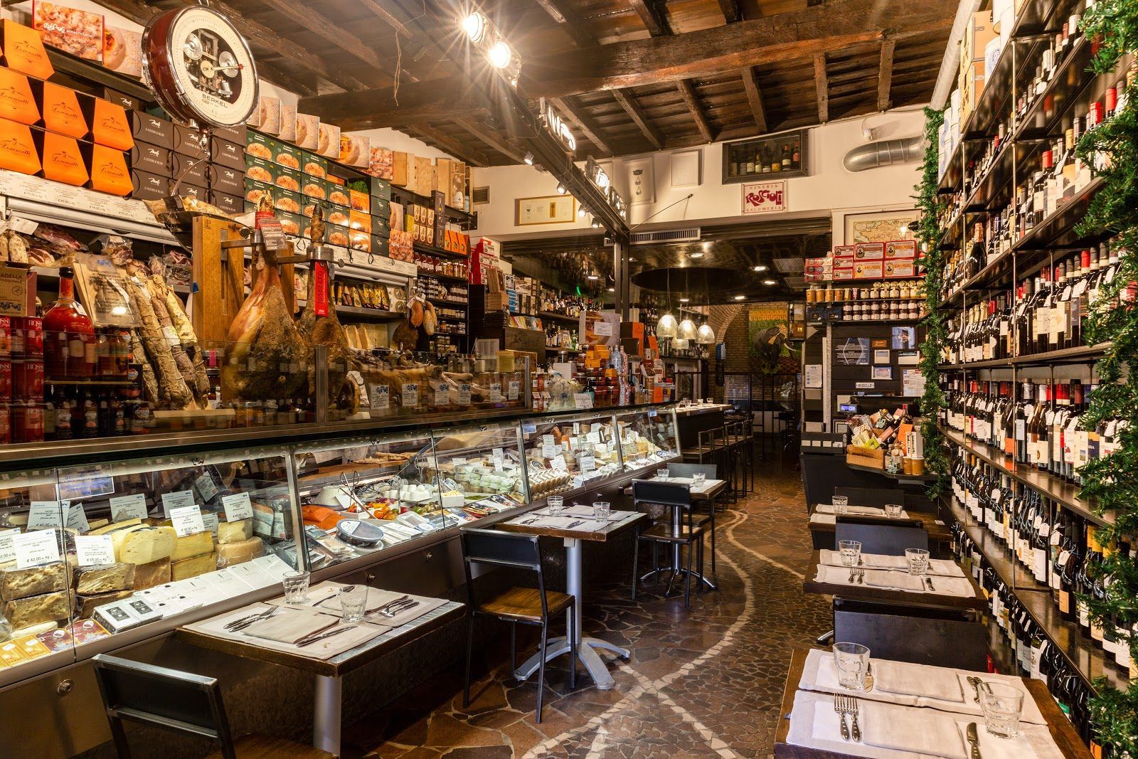 Roscioli Wine Bar Rome bar interior