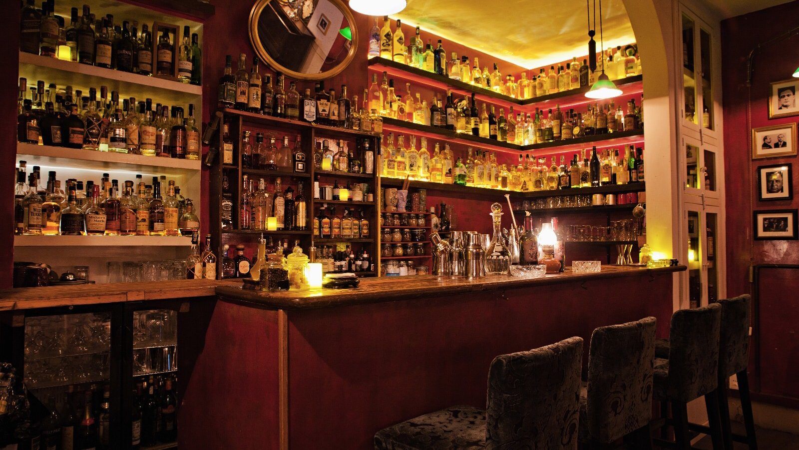 The Jerry Thomas Project Rome bar interior