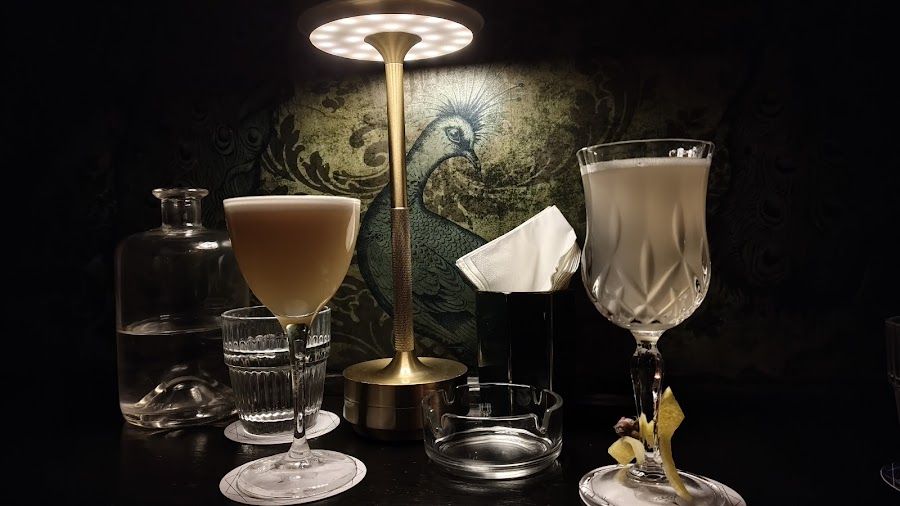 The Jerry Thomas Project cocktail at the bar