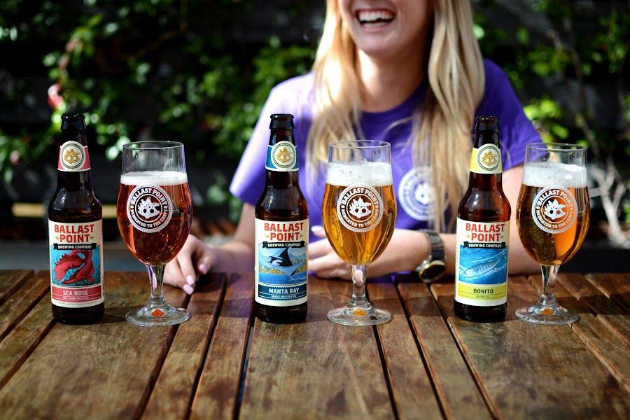 Ballast Point Tasting Room San Diego interior