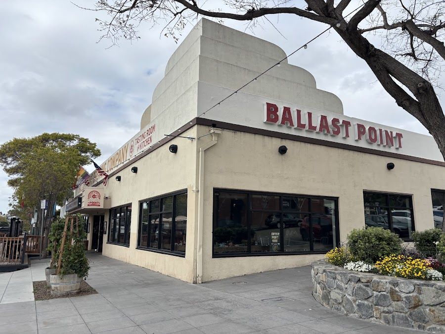 Ballast Point Tasting Room cocktail at the bar
