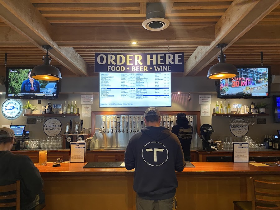 Coronado Brewing Company drinks