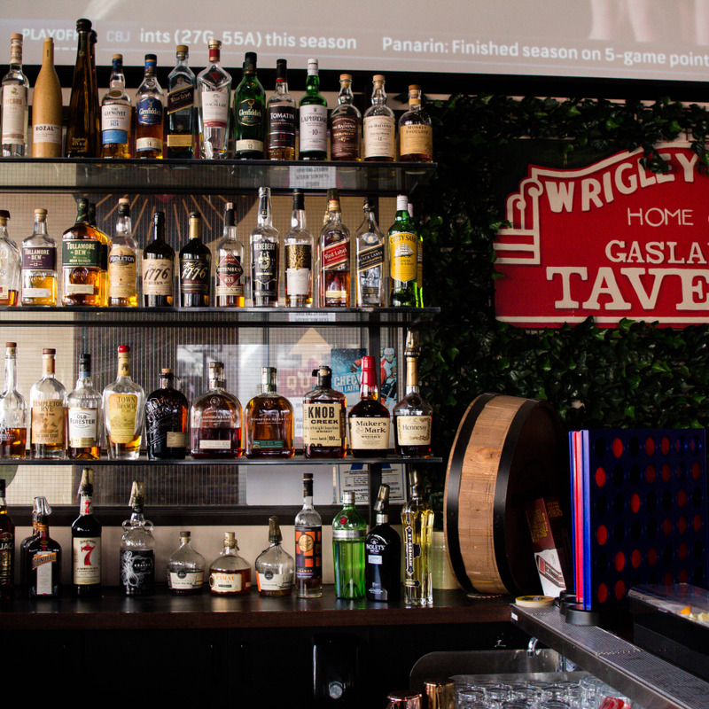 Gaslamp Tavern sports bar and patio on Fifth Avenue in the Gaslamp Quarter, San Diego