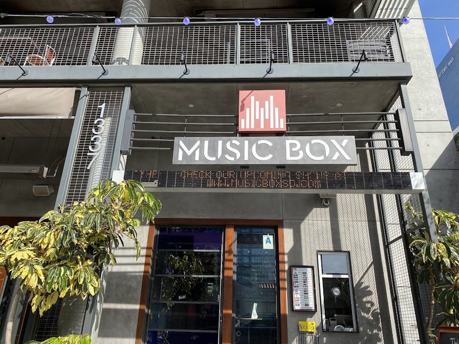 Music Box San Diego San Diego interior