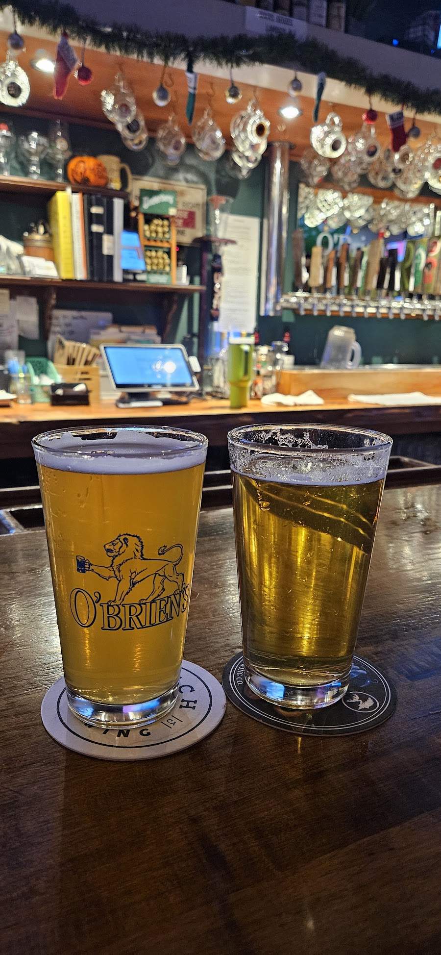 O'Brien's Pub drinks