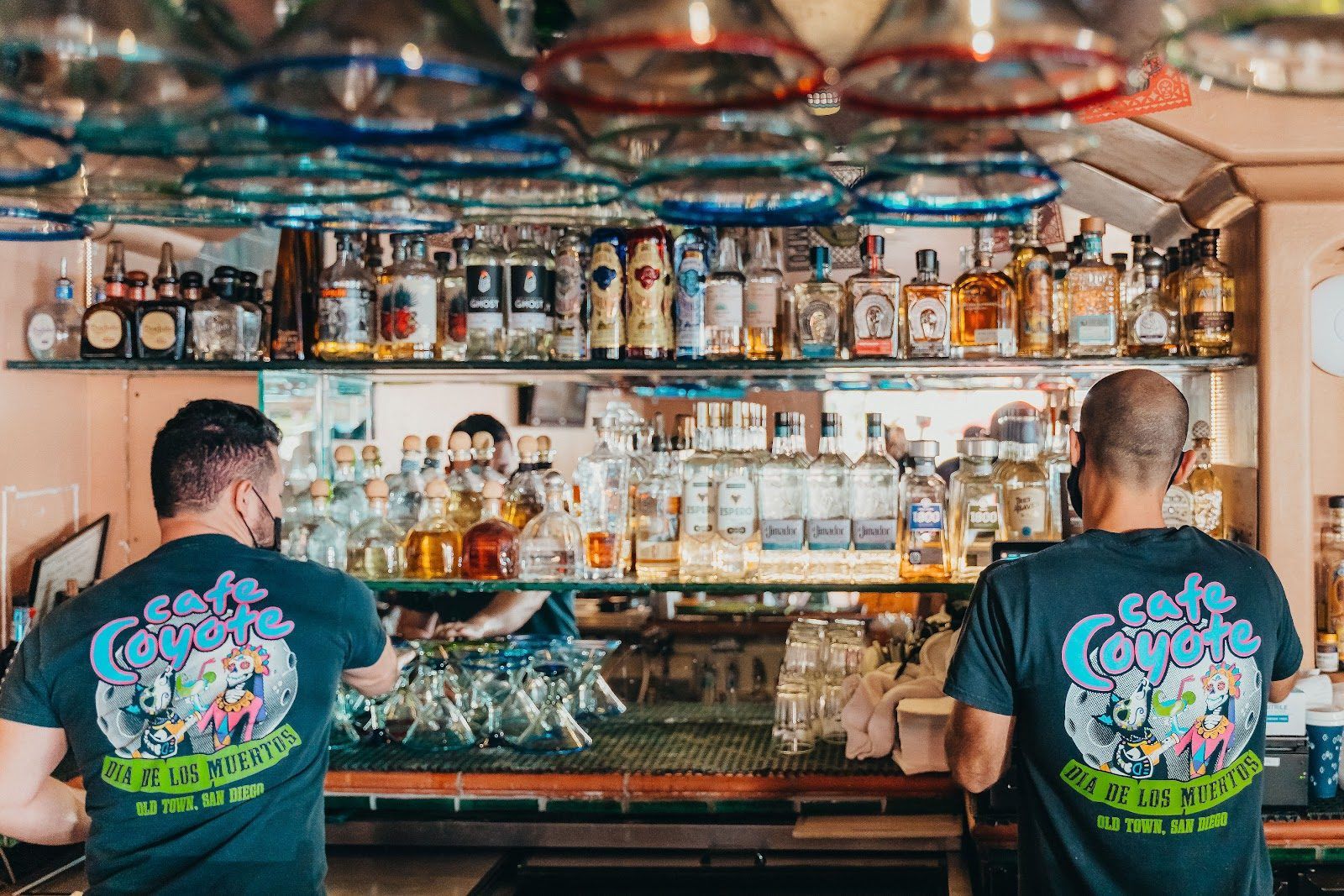 Cafe Coyote Bar San Diego bar interior