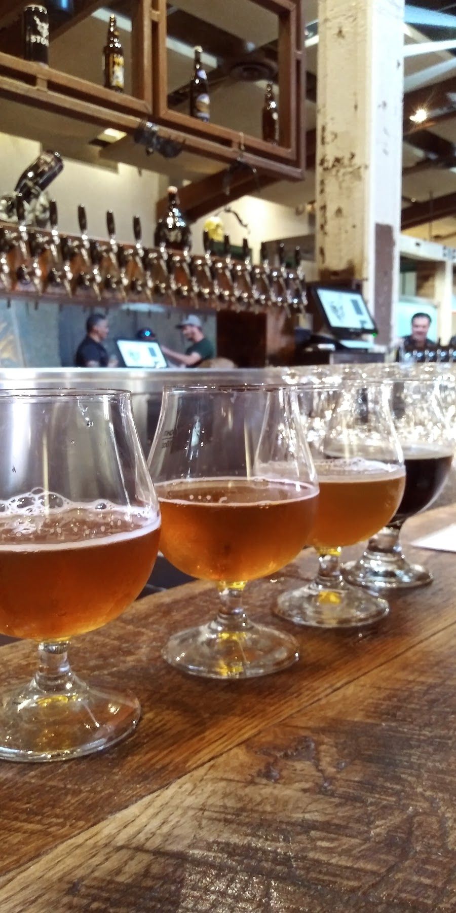 Stone Brewing World Bistro Liberty Liberty Station atmosphere