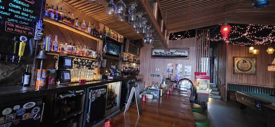 Sycamore Den 1970s themed interior, Normal Heights San Diego