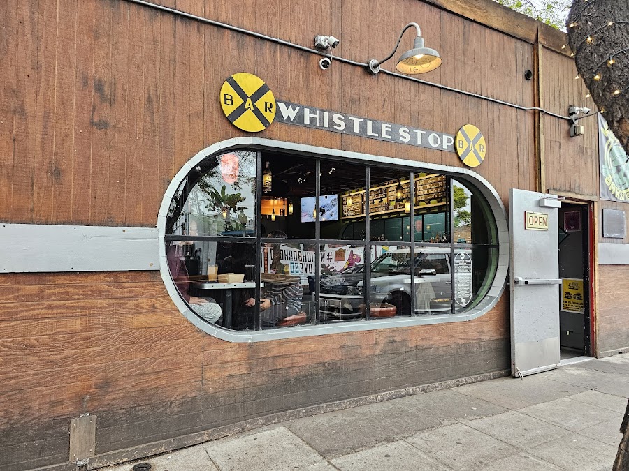 Whistle Stop Bar live-music room and DJ night on Fern Street, South Park San Diego bar
