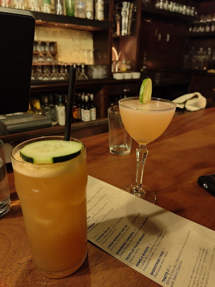 15 Romolo cocktail at the bar
