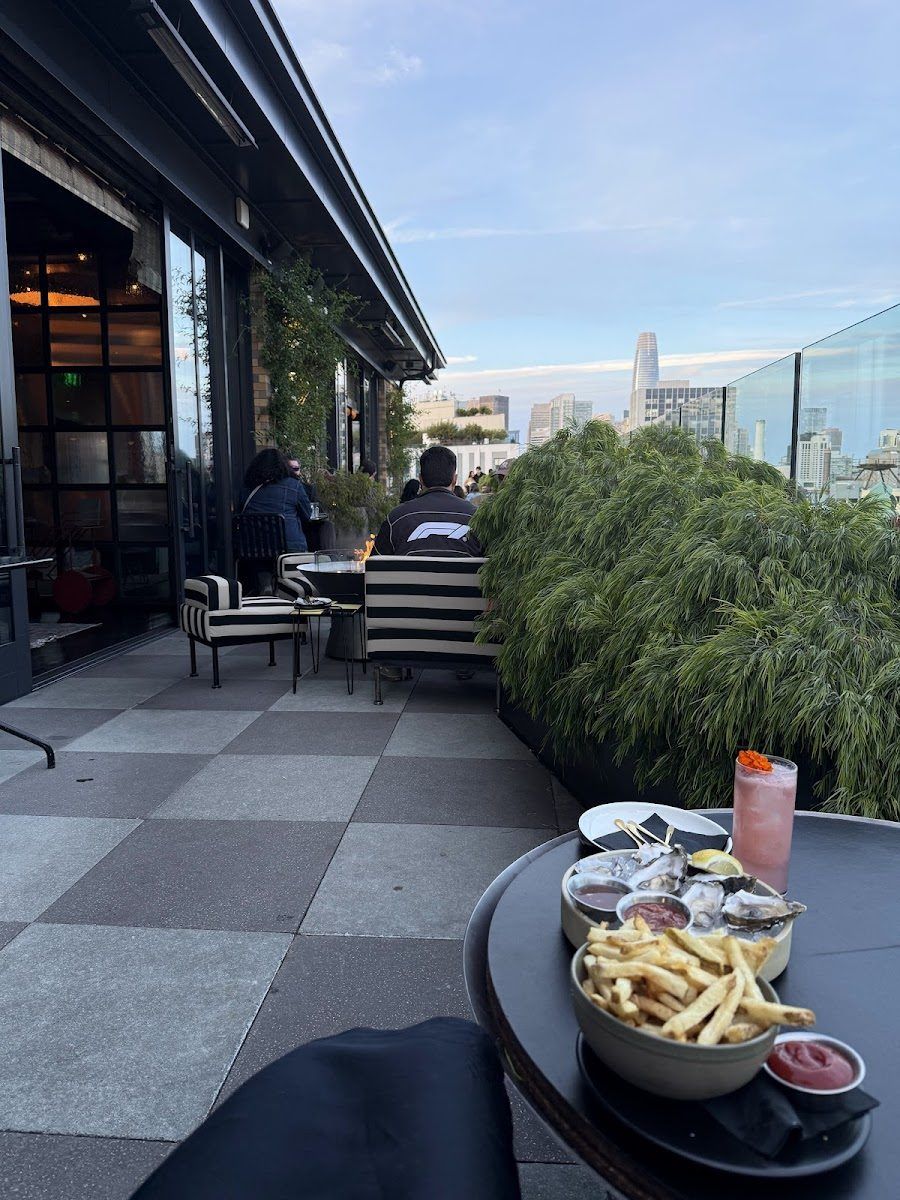 Charmaine's Rooftop at Proper bar service