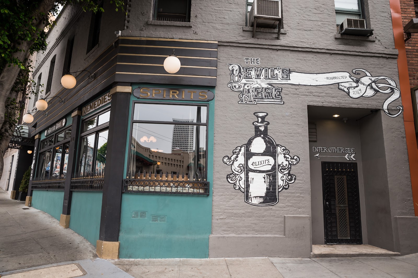 The Devil's Acre in North Beach, San Francisco