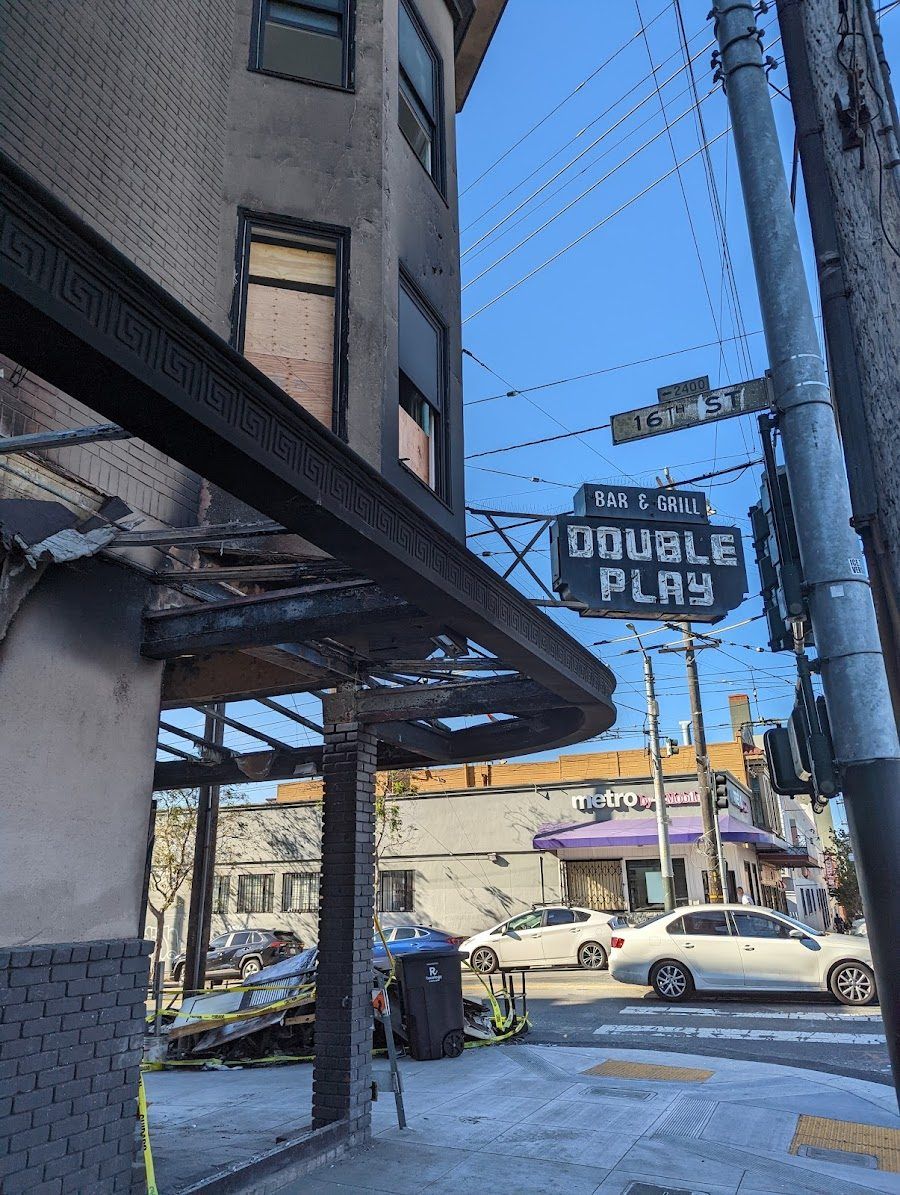 Double Play Bar & Grill cocktail at the bar