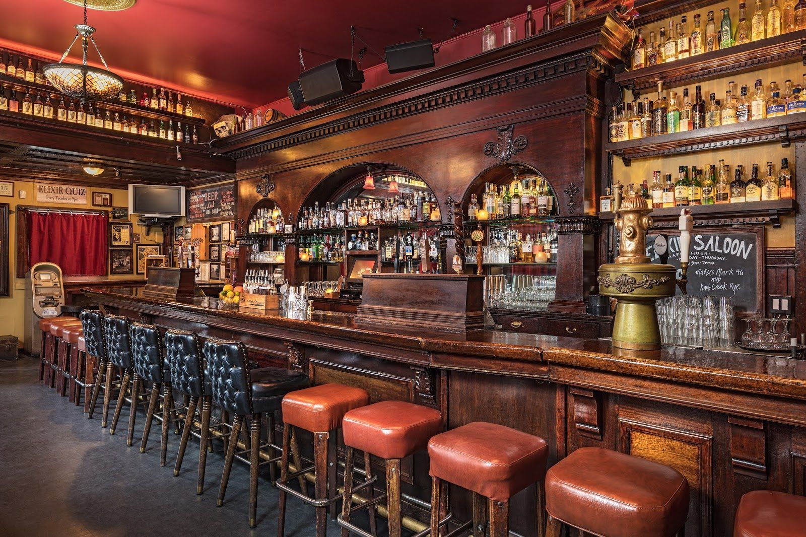 Elixir San Francisco bar interior