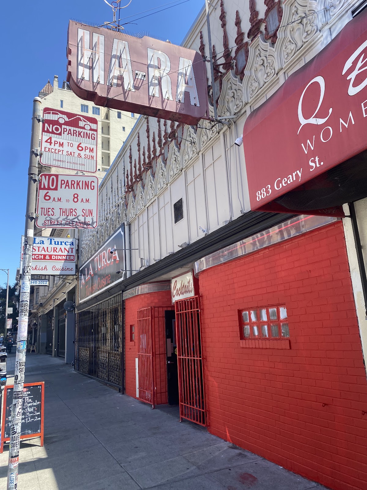 Ha-Ra Club, San Francisco